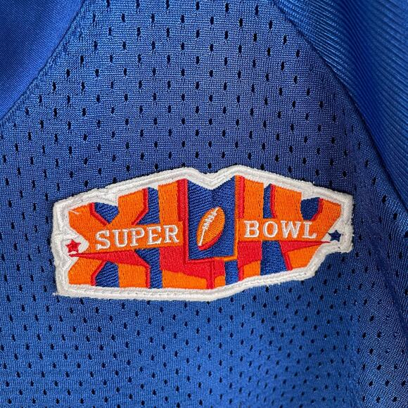 Peyton Manning Indianapolis Colts Super Bowl XLIV Mens Jersey Size 50 Reebok NWT - Picture 8 of 14